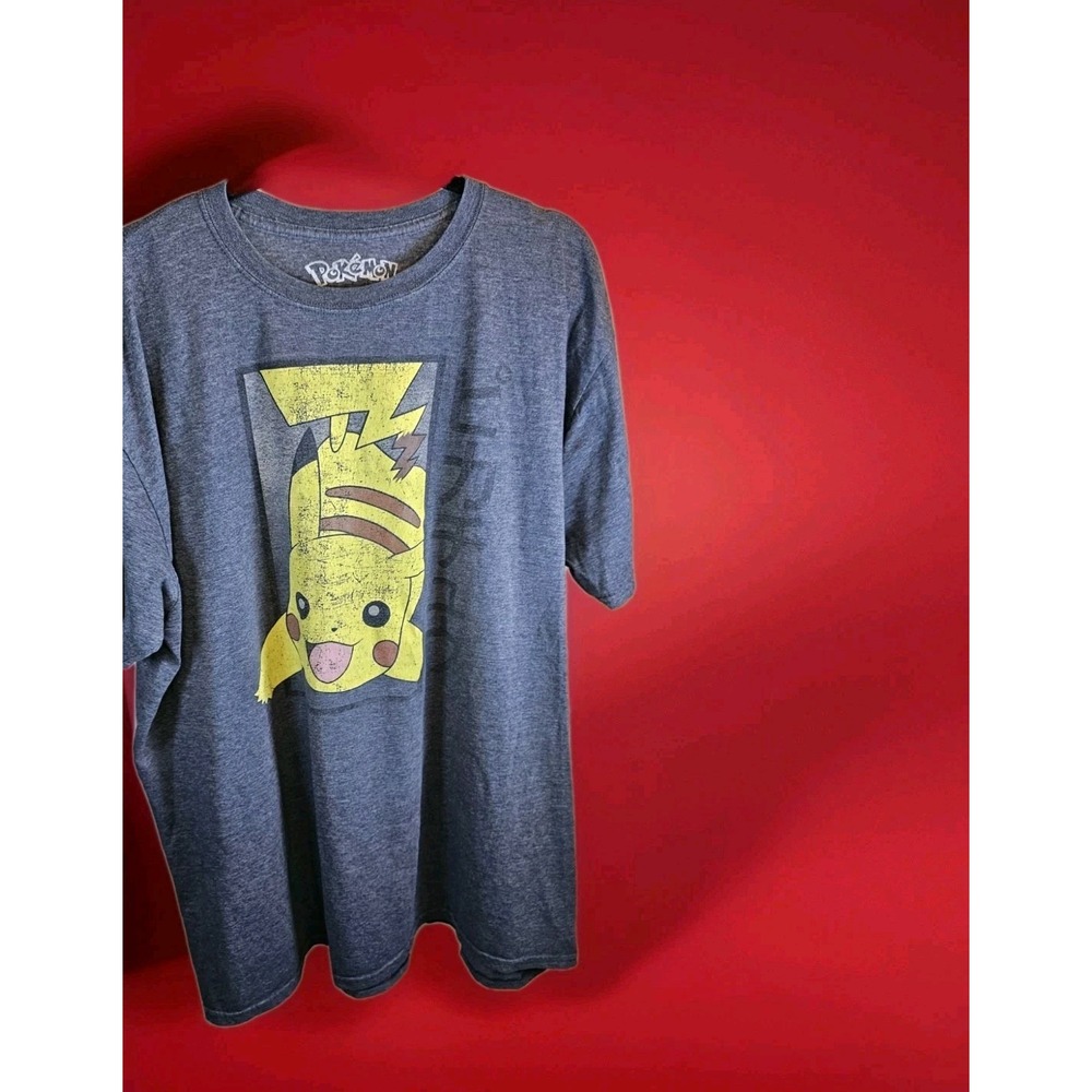 NINTENDO POKEMON - PIKACHU Tee Shirt - Size 2 X-Large - Polyester/ Cotton